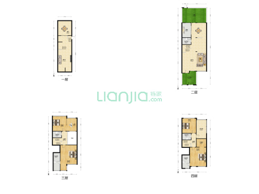 山水桃源山庄 5室3厅5卫 350平方