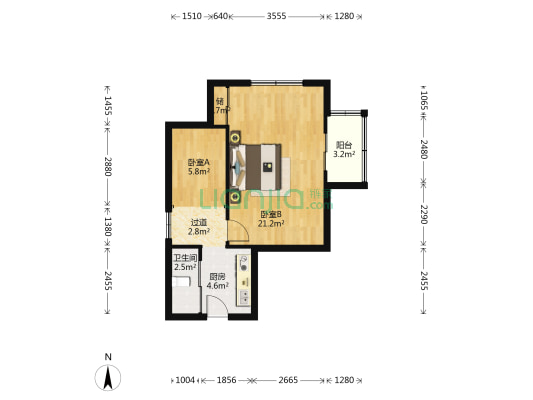 旅顺路79号 2室0厅1卫 56平方