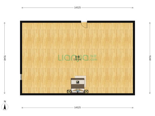 安利大厦 1室0厅0卫 125平方