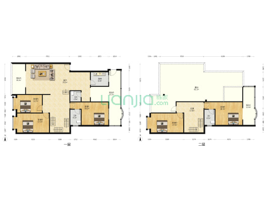 蔚蓝水岸（璧山） 5室1厅3卫 256平方