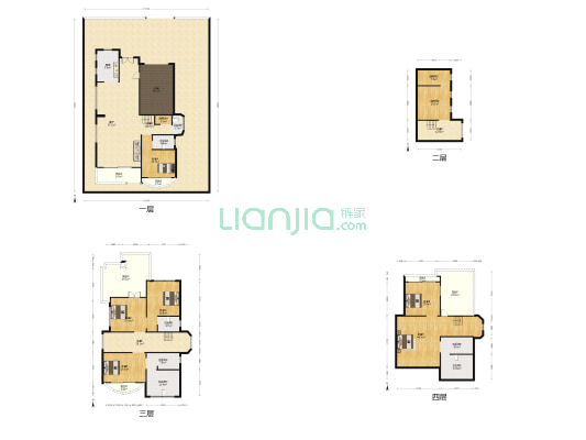 名爵观园 6室1厅7卫 377平方