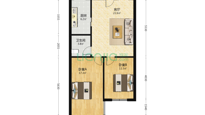 回龙庙前51号二手房实景图