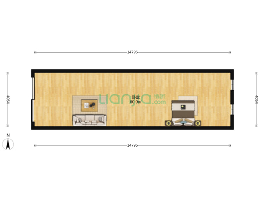 保利星宸 1室0厅0卫 70平方