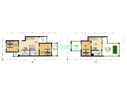 民安小区民安街 3室2厅2卫 110平方