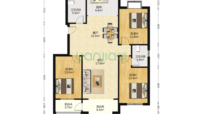 康源逸景二手房实景图