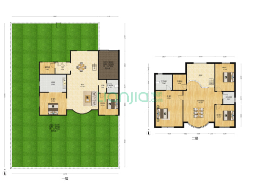 凤凰花园 6室1厅3卫 296平方