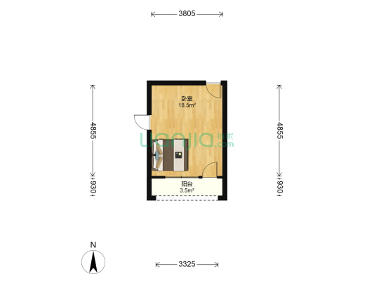 江西国际汽车城（昌北下罗江西国际汽车城） 1室0厅0卫 90平方