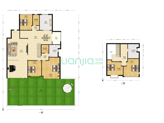 北辰香麓 5室2厅2卫 325平方