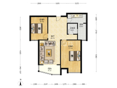 御景园园林社区，买一层带一层，下沉式庭院-涿州君临天下御景园户型图