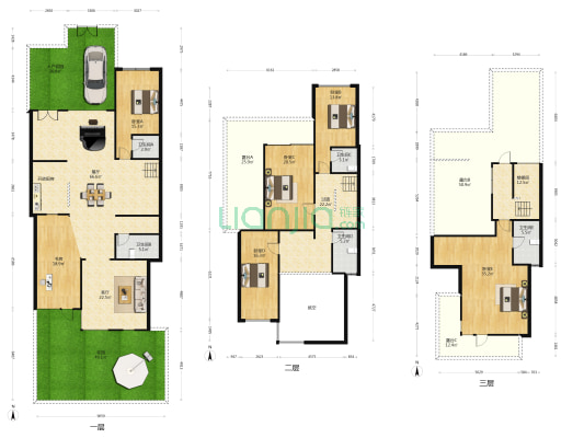 野鸭湖二期 6室2厅5卫 191平方