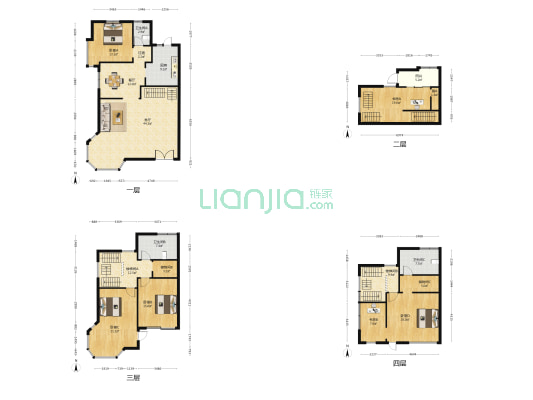 城市经典(二期)(别墅) 6室2厅3卫 397平方
