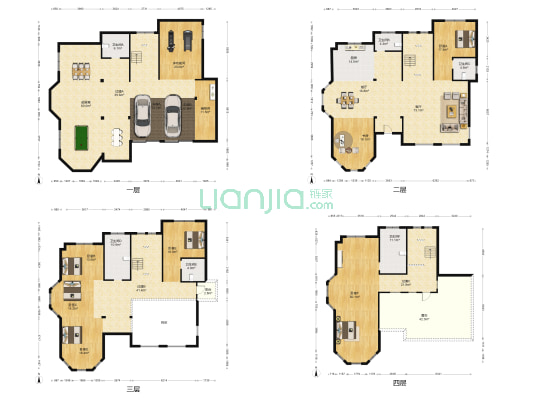 香山美邸 8室3厅6卫 404平方