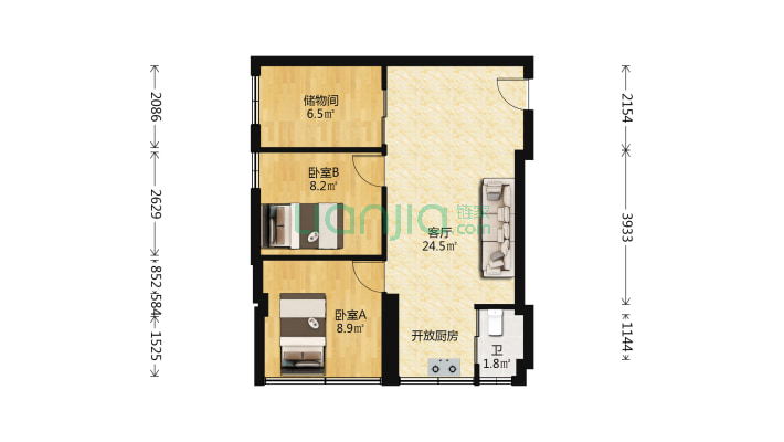 华港新村二手房实景图