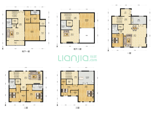 东南智汇城7号院 5室4厅7卫 557平方