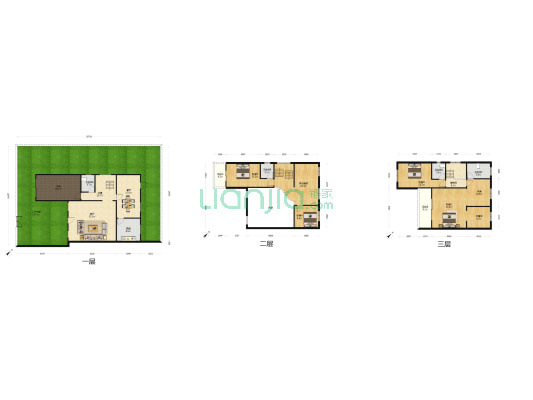 中央花园新城市别墅 6室2厅4卫 218平方