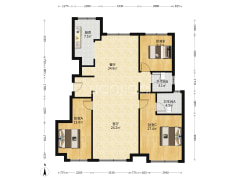 国企 开发靠谱，物业服务好，人车分离-涿州华远海蓝城二期户型图