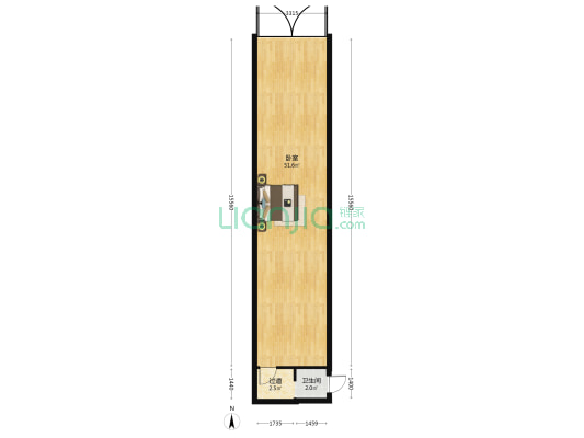 龙洲南路 1室0厅1卫 200平方