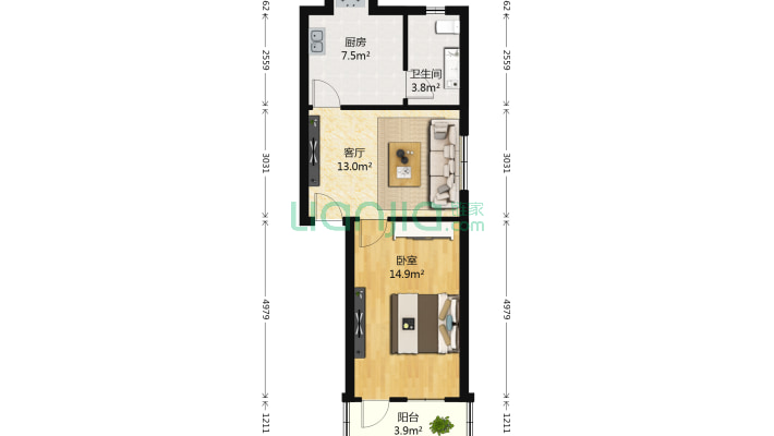 桃花路二手房实景图