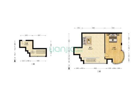 尚品时代 1室1厅0卫 40平方