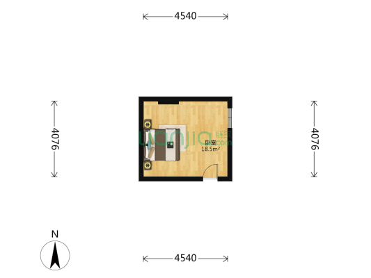 协昌里二条 1室0厅0卫 21平方