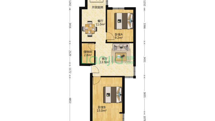 怡静坊二手房实景图