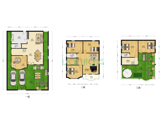 群众新村 7室2厅3卫 233平方