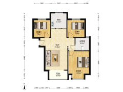 天伦湾 样板间户型 精装修自住标准 拎包入住 价格可聊-涿州天伦湾嘉园户型图