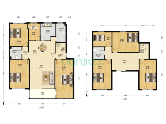 光开路16弄 8室2厅3卫 167平方