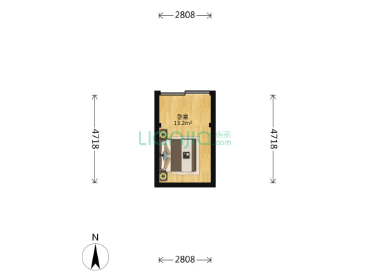 康居小区E区 1室0厅0卫 16平方