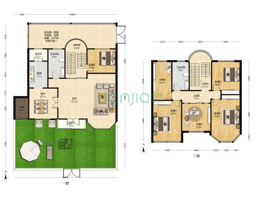 石塘湾育才路 6室2厅2卫 242平方