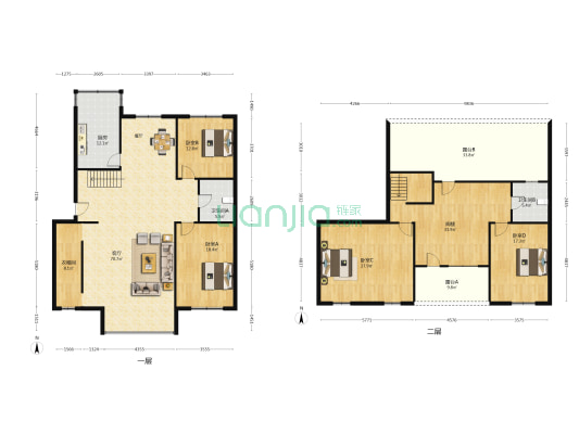 文昌苑 4室1厅2卫 234平方