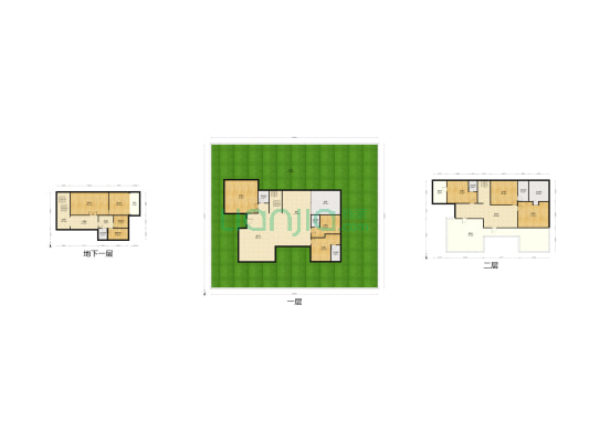 泰禾中国院子 8室3厅7卫 496平方