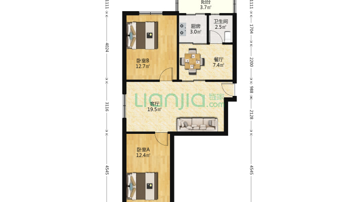 先达小区二手房实景图