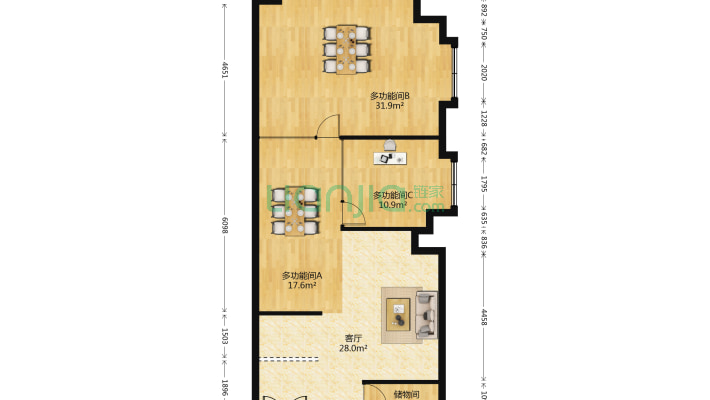 兴业大厦二手房实景图