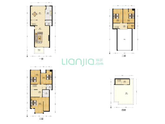 流星花园 5室2厅3卫 217平方