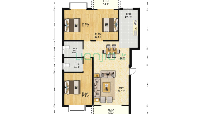 龙庭首府二手房实景图