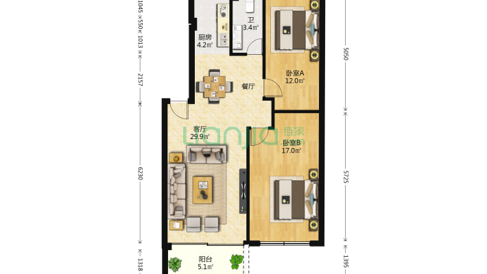 士林苑二手房实景图