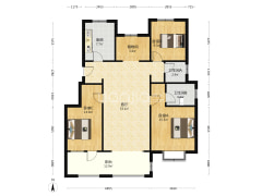 花田路上大社区，洋房，房本满二，诚意出售-涿州中冶未来城户型图