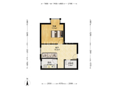 中间楼层 采光视野好  房本满二契税低-涿州天保郦景户型图