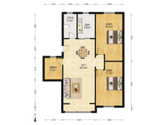 精装修省去再装修费用，拎包入住装修风格朴素典雅-安庆怀中五标段户型图