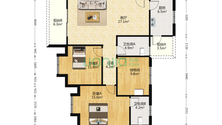 黄桷佳园二手房实景图