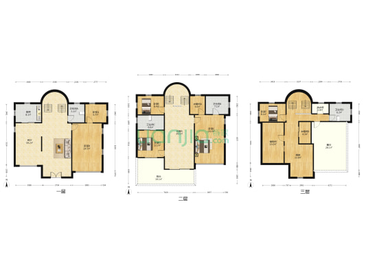 太湖鼓浪屿花园 6室1厅4卫 290平方