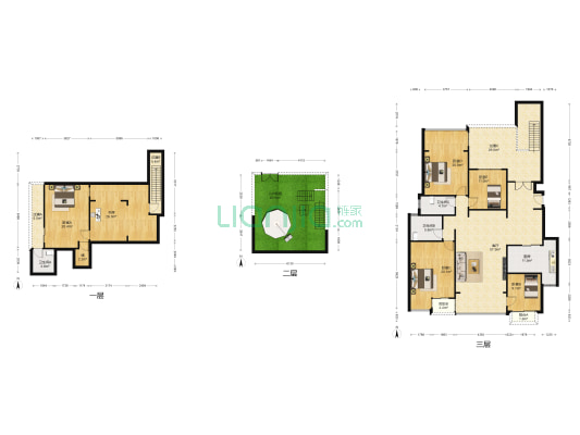 俊峰香格里拉 6室1厅3卫 225平方