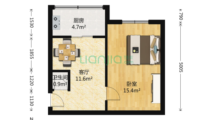 民和街二手房实景图