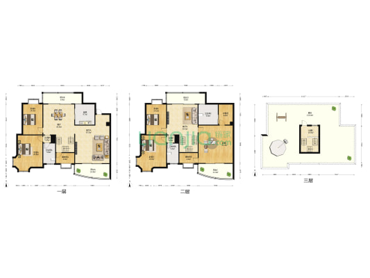 移动通信综合楼 5室3厅3卫 357平方
