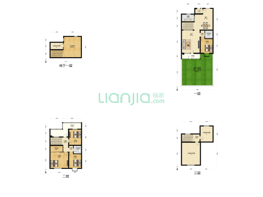 大溪地 5室2厅2卫 208平方