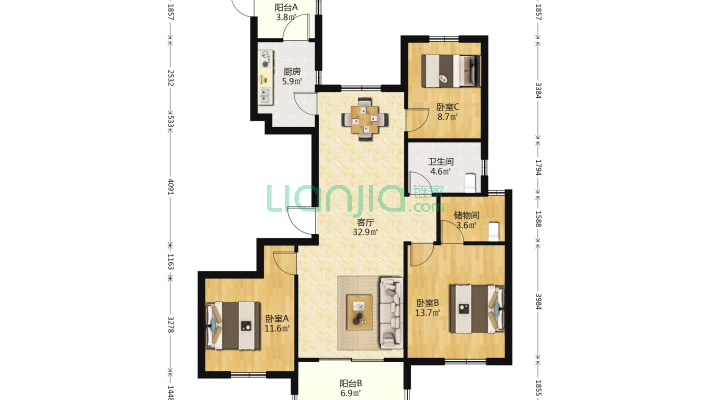 聚和佳苑二区二手房实景图