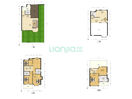 绿洲苑 6室2厅4卫 288平方