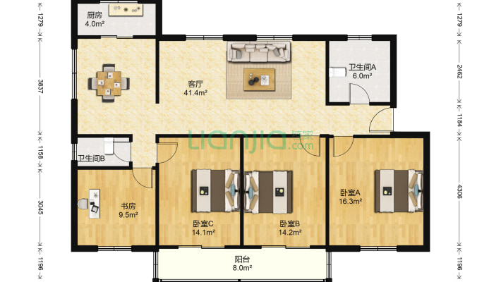 华润小区二手房实景图