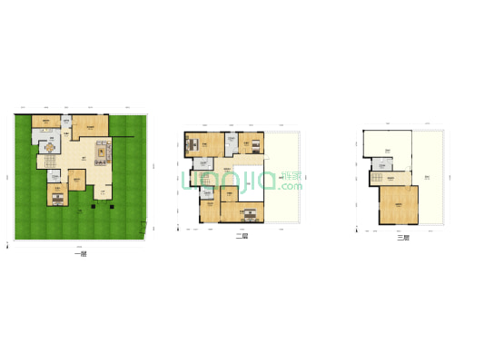 桃园三区 6室1厅6卫 204平方